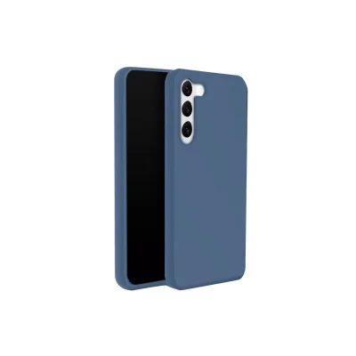 BUĞZ Samsung Galaxy S24 Plus Kılıf First Silikon - Mavi