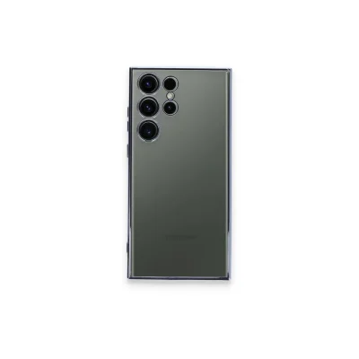 BUĞZ Samsung Galaxy S24 Ultra Kılıf Razer Lensli Silikon - Gold