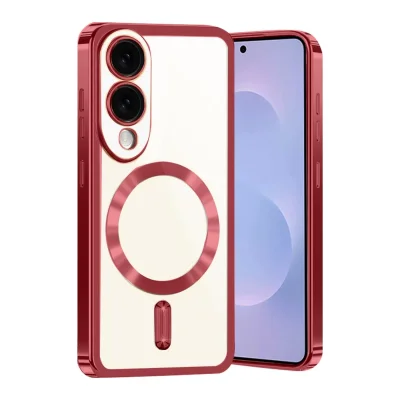 BUĞZ Samsung Galaxy S25 Edge Kross Magneticsafe Kapak - Kırmızı