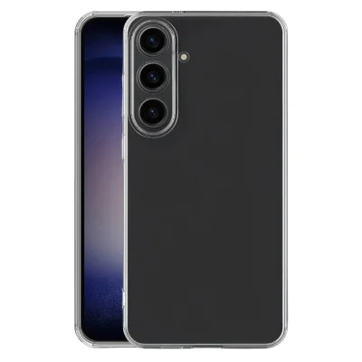 BUĞZ Samsung Galaxy S25 Kılıf Lüx Şeffaf Silikon