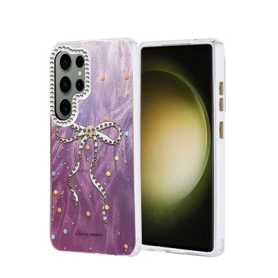 BUĞZ Samsung Galaxy S25 Ultra Kılıf Blade Aynalı Desenli Kapak - Desen 1