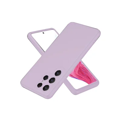 BUĞZ Samsung Galaxy S25 Ultra Kılıf First Silikon - Lila