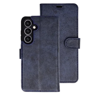 BUĞZ Samsung Galaxy S26 Plus Trend S Plus Kapaklı Kılıf - Lacivert