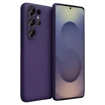 BUĞZ Samsung Galaxy S26 Ultra First Silikon - Mürdüm