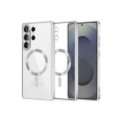 BUĞZ Samsung Galaxy S26 Ultra Kross Magneticsafe Kapak - Gümüş