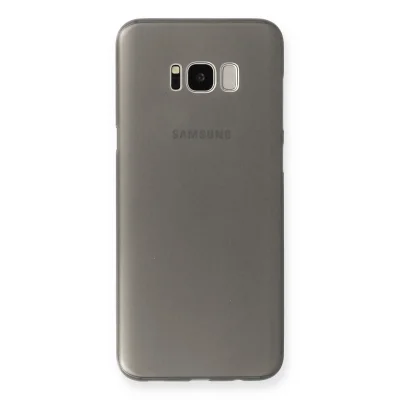 BUĞZ Samsung Galaxy S8 Plus Kılıf Pp Ultra İnce Kapak - Beyaz