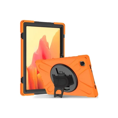 BUĞZ Samsung Galaxy T220 Tab A7 Lite 8.7 Kılıf Amazing Tablet Kapak - Turuncu