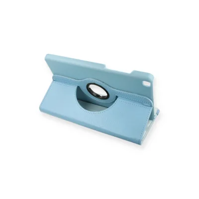 BUĞZ Samsung Galaxy T290 Tab A 8 Kılıf 360 Tablet Deri Kılıf - Turkuaz