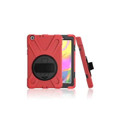 BUĞZ Samsung Galaxy T290 Tab A 8 Kılıf Amazing Tablet Kapak - Kırmızı