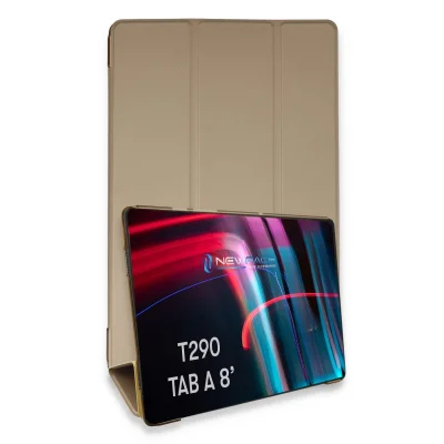 BUĞZ Samsung Galaxy T290 Tab A 8 Kılıf Tablet Smart Kılıf - Gold