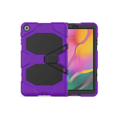 BUĞZ Samsung Galaxy T510 Tab A 10.1 Kılıf Griffin Tablet Kapak - Mor
