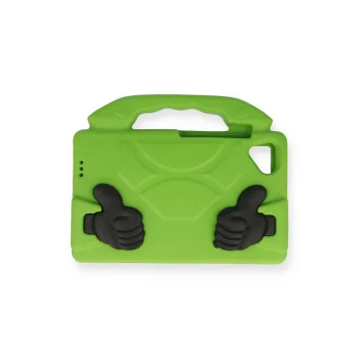 BUĞZ Samsung Galaxy T510 Tab A 10.1 Kılıf Like Stantlı Tablet Silikon - Yeşil