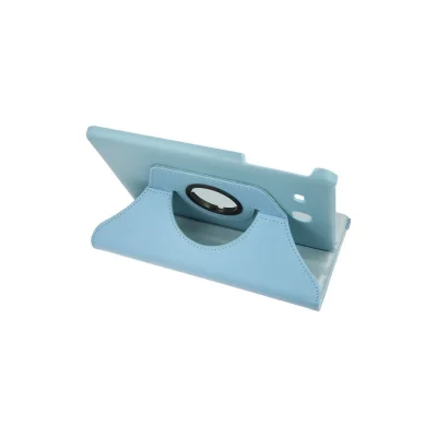 BUĞZ Samsung Galaxy T560 Tab E 9.7 Kılıf 360 Tablet Deri Kılıf - Turkuaz