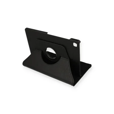 BUĞZ Samsung Galaxy T720 Tab S5e 10.5 Kılıf 360 Tablet Deri Kılıf - Siyah