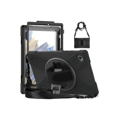 BUĞZ Samsung Galaxy Tab A9 Plus Kılıf Amazing Tablet Kapak - Siyah