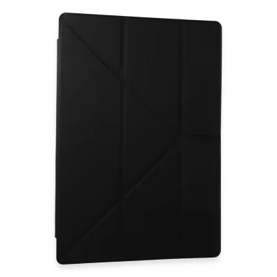 BUĞZ Samsung Galaxy Tab A9 Plus Kılıf Kalemlikli Mars Tablet Kılıfı - Siyah