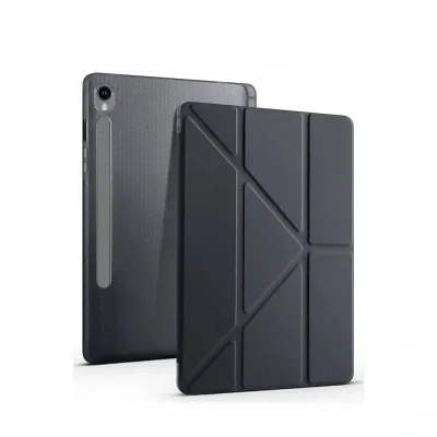 BUĞZ Samsung Galaxy Tab S10 Fe Plus 13.1 Kalemlikli Mars Tablet Kılıfı - Siyah