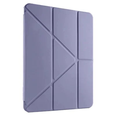 BUĞZ Samsung Galaxy X910 Tab S9 Ultra 14.6 Kılıf Kalemlikli Mars Tablet Kılıfı - Lavender