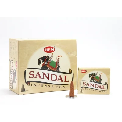 BUĞZ Sandal Aromalı Konik Tütsü