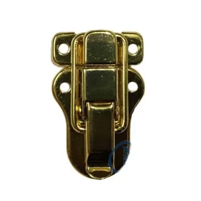 BUĞZ Sandık, Kutu Klipsi, Ön Kilidi - 48x30mm, Altın, 1 Adet