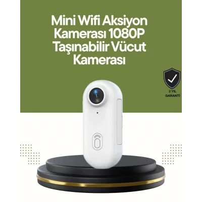  Şarj Edilebilir Uzun Ömürlü Mini Spor Kamera Full HD