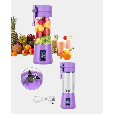 BUĞZ Şarjlı 380ml Portatif Smoothie Blender USB Mini Shake Yapıcı - Lisinya