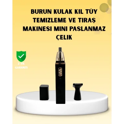  Şarjlı burun ve kulak kılı temizleme cihazı