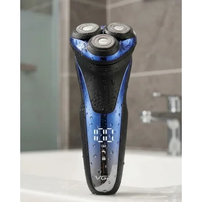 BUĞZ Şarjlı Elektrikli Sakal Tıraş Makinesi LED Ekranlı Islak Kuru Kullanım