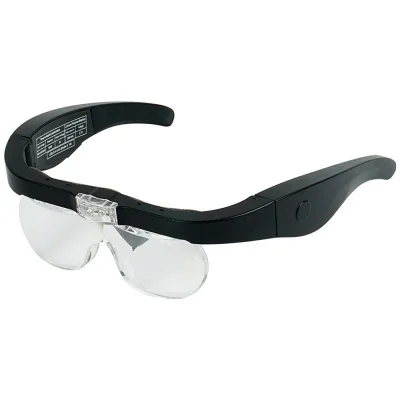 BUĞZ Şarjlı Gözlük Büyüteç  4 Farklı Lens 11537dc - BUĞZ