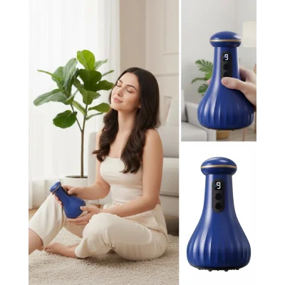 BUĞZ Şarjlı Masaj Cihazı Baş Boyun Omuz Kullanımına Uygun