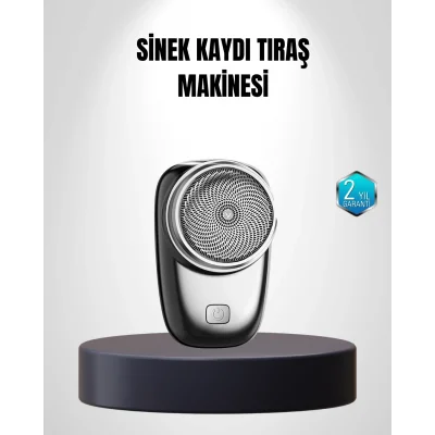 BUĞZ Şarjlı Mini Tıraş Makinesi – Hassas Ciltlere Uygun, Su ile Yıkanabilir, Kompakt Tasarım