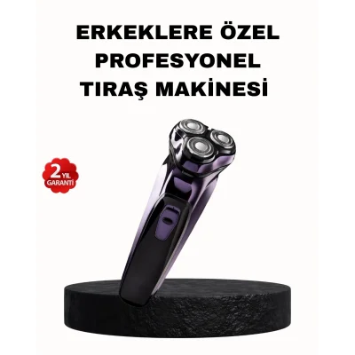 BUĞZ Şarjlı Saç ve Sakal Tıraş Makinesi Kablosuz Kompakt Tasarımlı