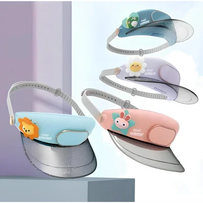 BUĞZ Şarjlı Şapkalı Fan Vantilatör 3 Kademeli