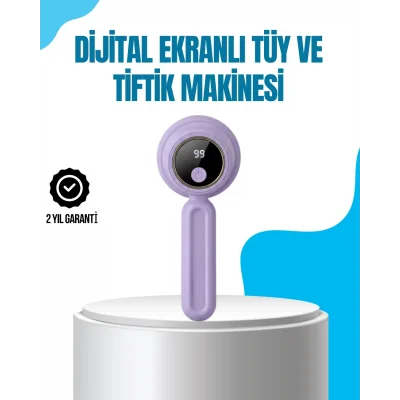 BUĞZ Şarjlı Tiftik Temizleme Makinesi Kablosuz Pratik Kullanım
