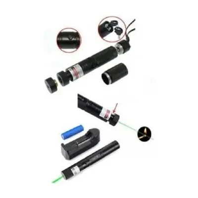 BUĞZ Şarjlı Turbo Yeşil Lazer Pointer Kibrit Yakabilen 15000 Mv Güç 5000mw