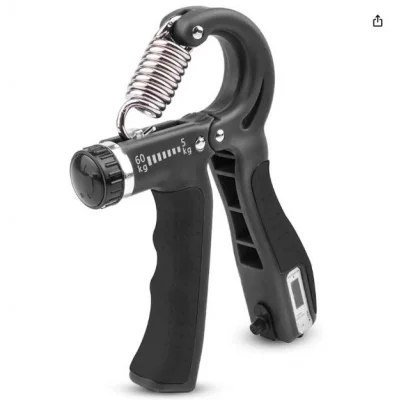 BUĞZ Sayaçlı Ayarlanabilir El Yayı Bilek ve Parmak Egzersiz Aleti