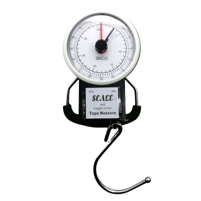 BUĞZ Scale 2in1 İbreli Kantar - Metre Bx40