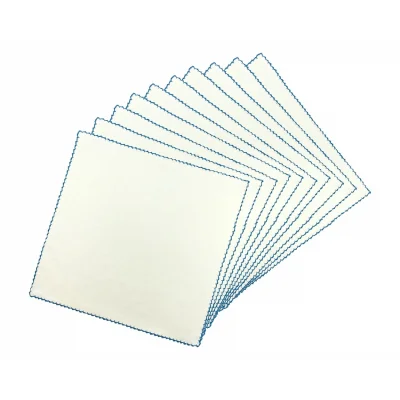 BUĞZ Sema Baby Çiftkat Penye Bebek Mendil 10lu - Mavi