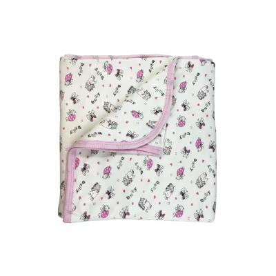 BUĞZ Sema Baby Empirme Bebek Battaniye - Pembe