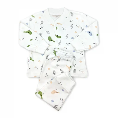 BUĞZ Sema Baby Happy Birds Bebek Pijama Takımı 6-9 Ay