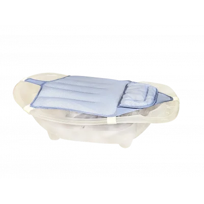 BUĞZ Sema Baby Köpüklü Kafa Destekli Bebek Banyo Filesi - Mavi