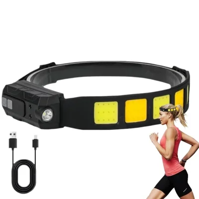 BUĞZ Sensörlü Cob Xpg Led Kafa Lambası  Wt-066