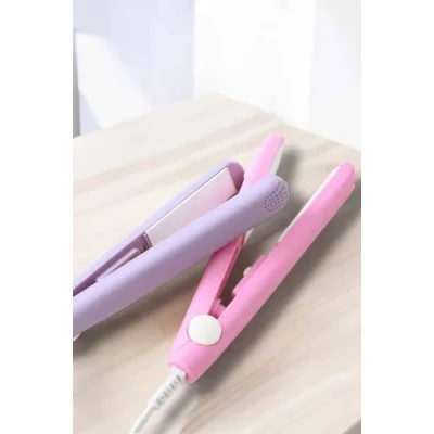 BUĞZ Seramik Kaplama Taşınabilir Mini Saç Düzleştirici Seyahat Dostu Tasarım - BUĞZ