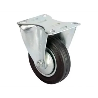 BUĞZ Eco Lounge Servis Tekeri - Tablalı Siyah Sabit - Çap 150 mm