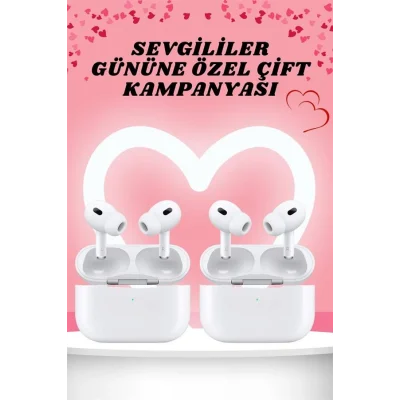 BUĞZ Sevgiliye Hediye Çift Kulaklığı Yeni Nesil Pro Kulaklık Sevgililer Gününe Özel Kampanya - BUĞZ