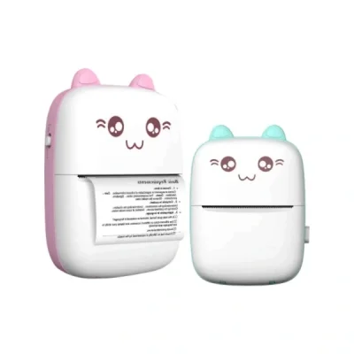 BUĞZ Sevimli Mini Taşınabilir Yazıcı Printer