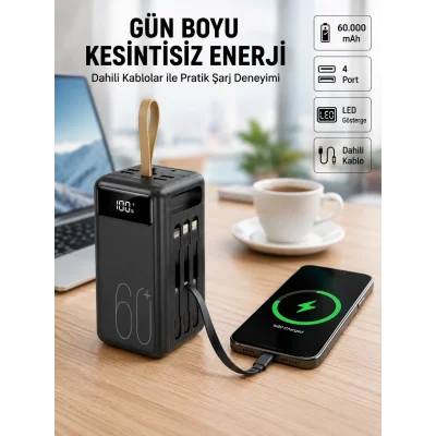 BUĞZ Seyahat ve Kamp İçin Portatif Güç Kaynağı Powerbank Yeni Nesil