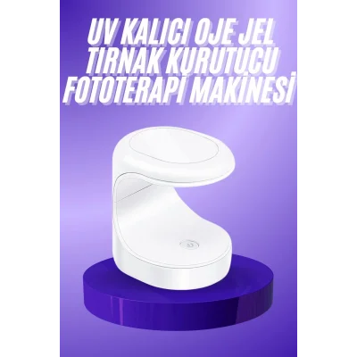  Seyehat Tipi Mini Oje Kurutucu Ultraviole Mor Işık Protez Tırnak Kurutucu