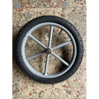 BUĞZ Seyyar Tezgah / Araba Tekerleği 40 Cm - Borulu Jant (jant Boyu:30 Cm)