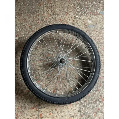 BUĞZ Seyyar Tezgah Araba Tekerleği 65 Cm - Telli Jant (jant Boyu:50 Cm)